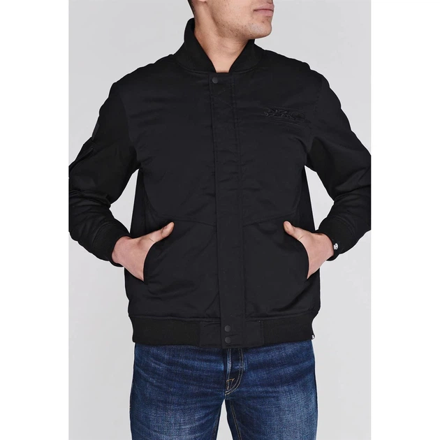 Куртка No Fear Bomber Jacket Mens S Черная (60899303350