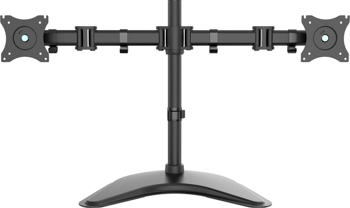 Настольное крепление для двух мониторов ITech Black (MBS-12M) - Фото 1 Настольное крепление для двух мониторов ITech Black (MBS-12M) - изображение 1