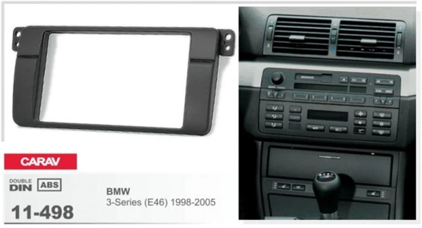 Переходная рамка Carav 11-498 для BMW 3 E46 1998-2005 - изображение 4