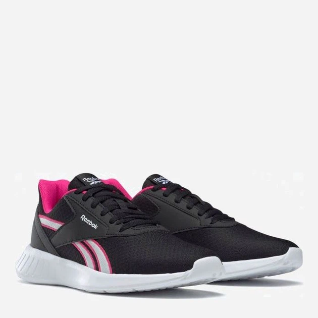 Buty do biegania damskie Reebok Lite 2.0 FV0725 36 (6US) 23 cm Czarny/Różowy (4060517190096) - obraz 4