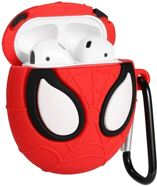 Чехол для Apple AirPods Alitek Spiderman Big Eyes Red (без карабина) -Refurbished (88618y) - Фото 2 Чехол для Apple AirPods Alitek Spiderman Big Eyes Red (без карабина) -Refurbished (88618y) - изображение 2
