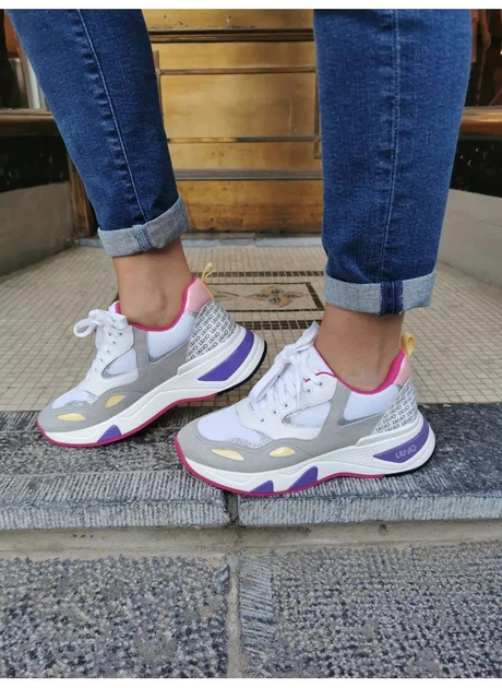 Женские кроссовки Liu Jo HOA 01 - Sneaker BF0017PX097S1030 40 Серые (800070139454) - изображение 5