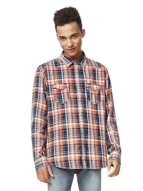 Рубашка Desigual 17WMCWB3 S (87549S) Оранжевый - Фото 1 Рубашка Desigual 17WMCWB3 S (87549S) Оранжевый - изображение 1