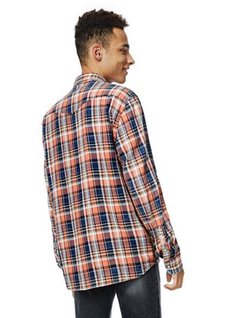 Рубашка Desigual 17WMCWB3 S (87549S) Оранжевый - Фото 2 Рубашка Desigual 17WMCWB3 S (87549S) Оранжевый - изображение 2
