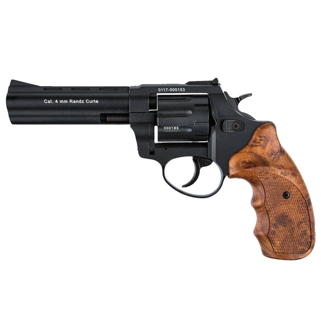 Револьвер под патрон Флобера Stalker S (4.5", 4.0mm), ворон-коричневый - изображение 1