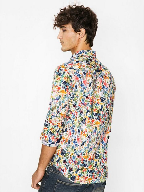 Рубашка Desigual 72C12L3 S (87552S) Мультиколор - изображение 2