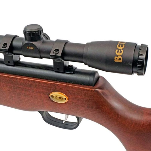 Гвинтівка пневматична з оптичним прицілом Beeman Teton (4x32, 4.5 мм), газова пружина - зображення 2