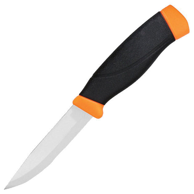 Нож фиксированный Mora Companion (длина: 218мм, лезвие: 103мм), оранжевый - изображение 1