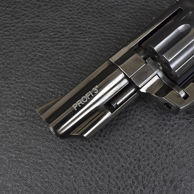 Револьвер під патрон флобера PROFI Pocket Compact (3.0", 4.0 мм), ворон-пластик - зображення 3