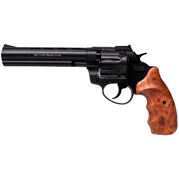 Револьвер под патрон Флобера Stalker (6", 4.0mm), ворон-коричневый - изображение 1