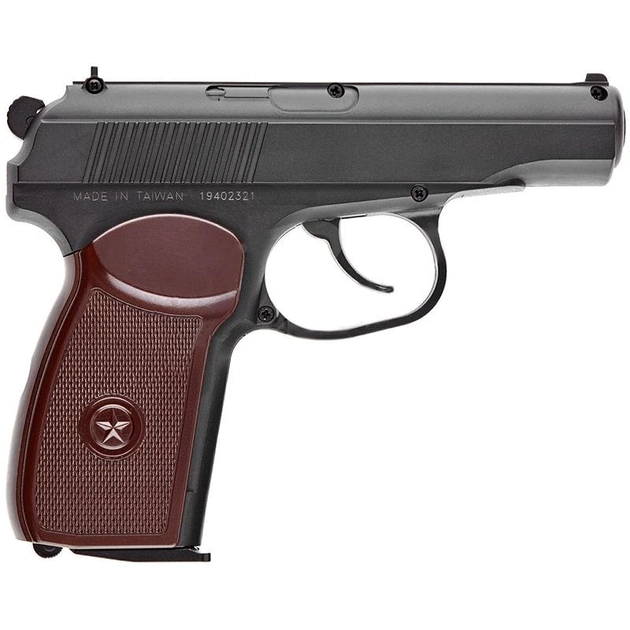 Пістолет пневматичний SAS Макаров SE ПМ (4,5 мм), пластик - зображення 2