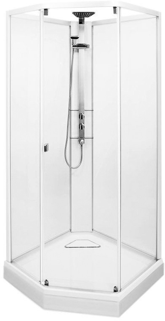 Душевая кабина IDO Showerama 10-5 Comfort 90х90 пятиугольная с поддоном ...