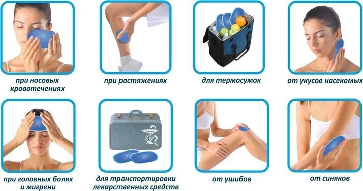 Многоразовый охлаждающий/согревающий гелевый пакет GELEX L - изображение 5