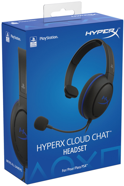 Наушники HyperX Cloud Chat для PS4 (4P5J3AM) купить в