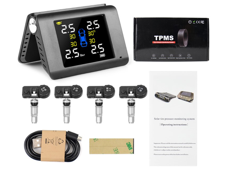 Cистема контроля давления в шинах BauTech TPMS TY03-N Черный (1009-250-00) - изображение 2