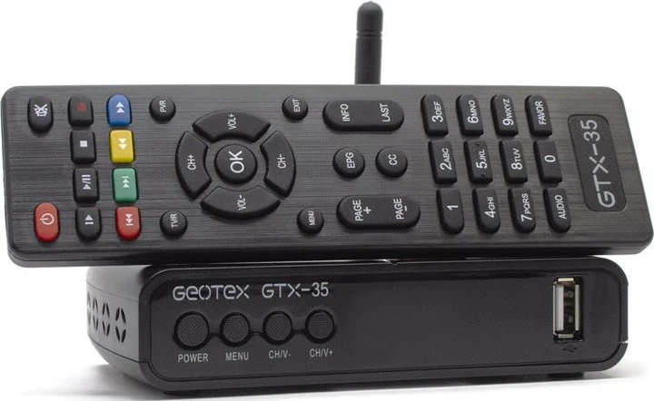 Цифровий ресивер Geotex GTX-35 DVB-T/T2/C - изображение 3