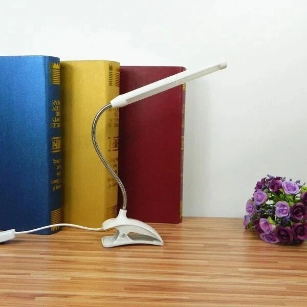 Настільний світлодіодний світильник на прищіпці (кліпсі) TUBE LIGUT USB LED 7388 - зображення 4