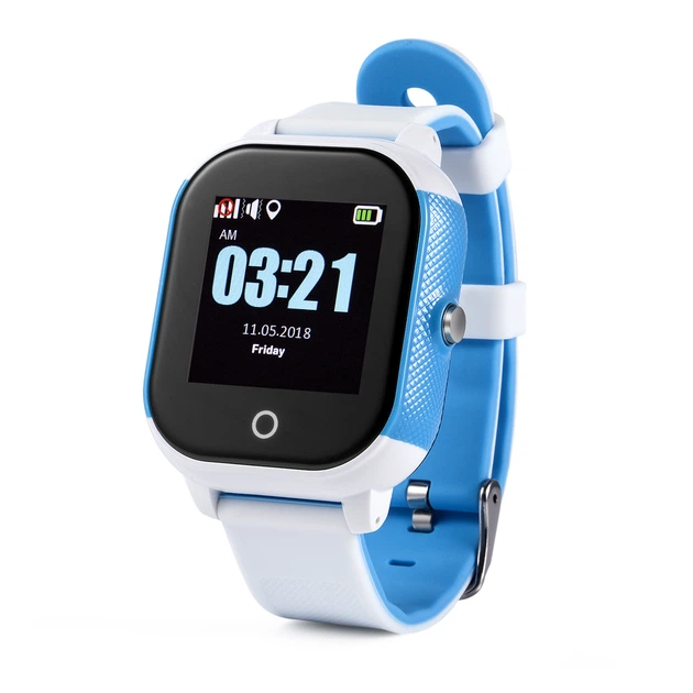 Дитячі водостійкі смарт-годинник Wonlex з GPS GW700s Блакитні - Фото 1 Дитячі водостійкі смарт-годинник Wonlex з GPS GW700s Блакитні - зображення 1