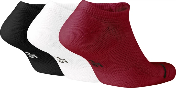 Баскетбольні шкарпетки (3 пари) Jordan Jumpman Dri-Fit No-Show 3PPK(SX5546-011) M Чорний/Білий/Червоний - зображення 2