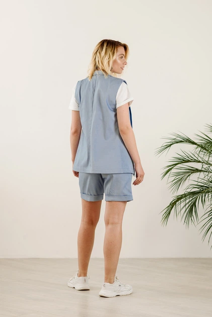 Жилет Azuri 5851 XL Блакитний (585154XL) - зображення 2