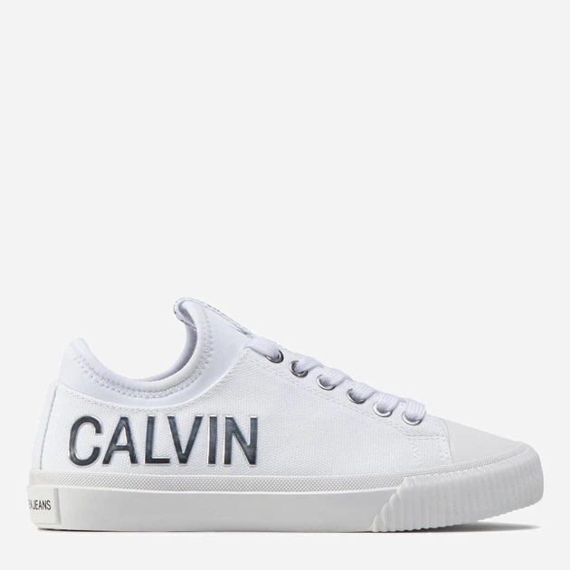 calvin klein jeans iantha trainers in cotton