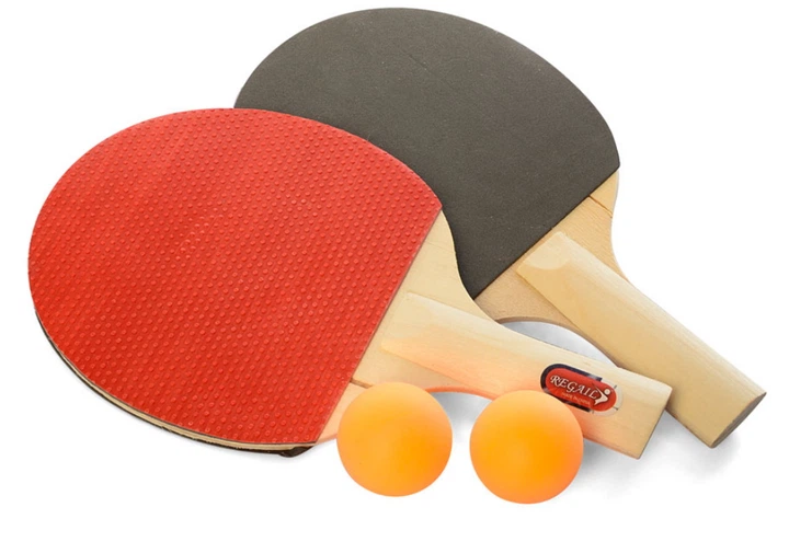 Набор игровой для настольного тенниса Regail, Ping Pong набор в чехле (2 ракетки, 2 мячика) - изображение 2