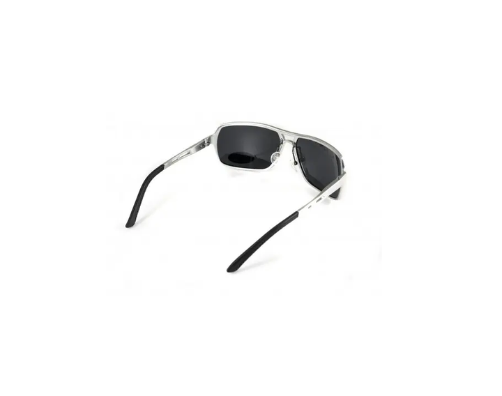 Темные очки с поляризацией BluWater Alumination 4 (gray) (silver metal) Polarized (4АЛЮМ4-С20П) - изображение 2