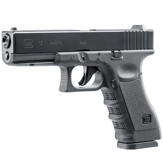 Пистолет пневматический Umarex Glock 17 Grey Blowback кал. 4.5 мм ВВ (3986.01.91) - изображение 1