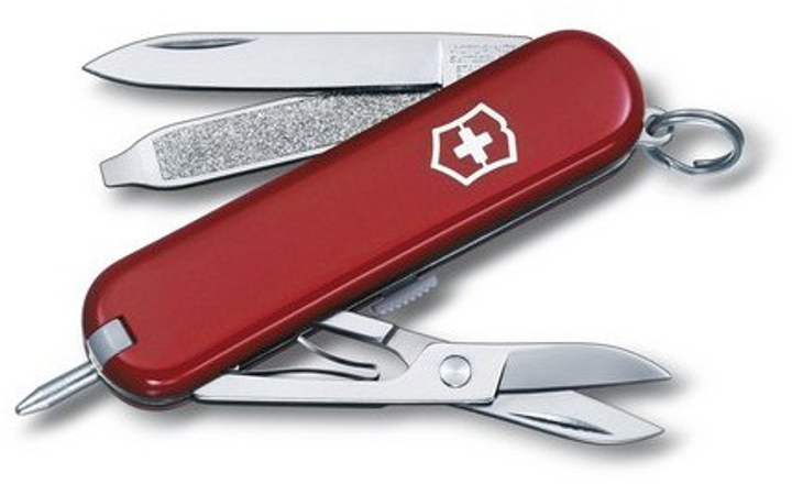 Ніж Victorinox Signature червоний з ручкою (0.6225) - зображення 1