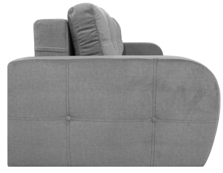 Двуспальный Ортопедический Диван Cleo 111 x 236 x 90H Bestseller Серый - изображение 7