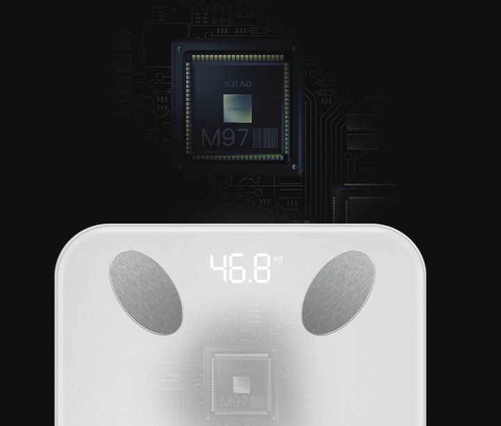 Смарт-ваги Xiaomi XQIAO Body Fat Scale L1 White - зображення 3