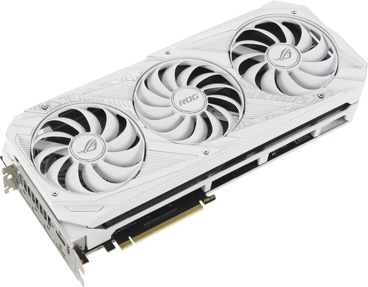 Видеокарта Asus PCI-Ex GeForce RTX 3090 ROG Strix White Edition
