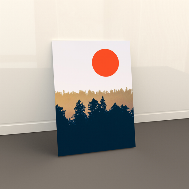 Картина Солнце 45x60 см (P0406) - изображение 5