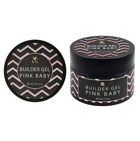 Моделюючий гель FOX Builder gel Pink baby, рожевий, 30 мл - Фото 1 Моделюючий гель FOX Builder gel Pink baby, рожевий, 30 мл - зображення 1