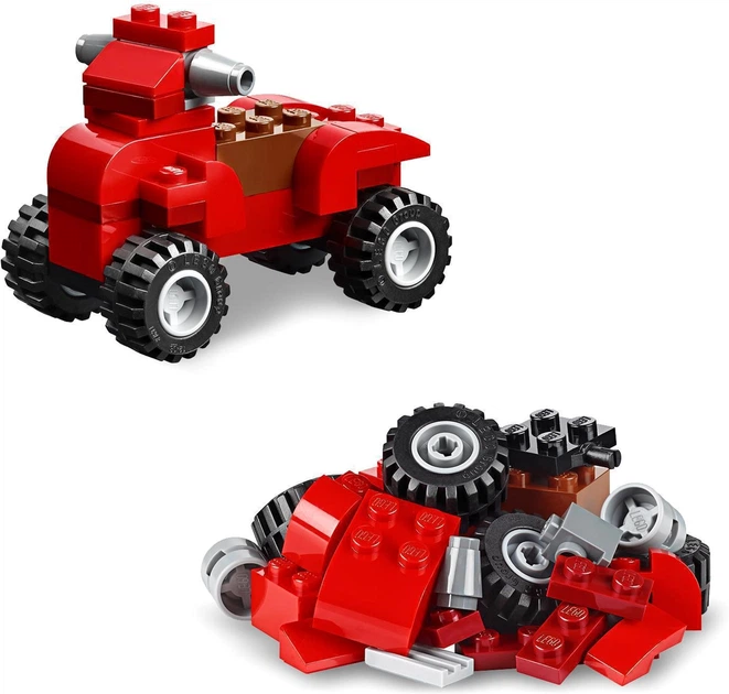 Zestaw klocków LEGO Classic Pudełko klocków dla kreatywnego konstruowania LEGO Classic 484 elementy (10696) - obraz 10