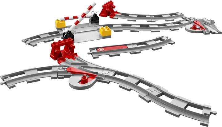Zestaw klocków LEGO DUPLO Tory kolejowe 23 elementy (10882) - obraz 2