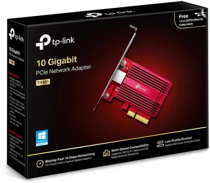Karta sieciowa TP-Link TX401 (6935364072827) - obraz 4