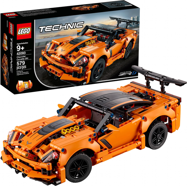 Конструктор LEGO TECHNIC Chevrolet Corvette ZR1 579 деталей (42093) - изображение 2