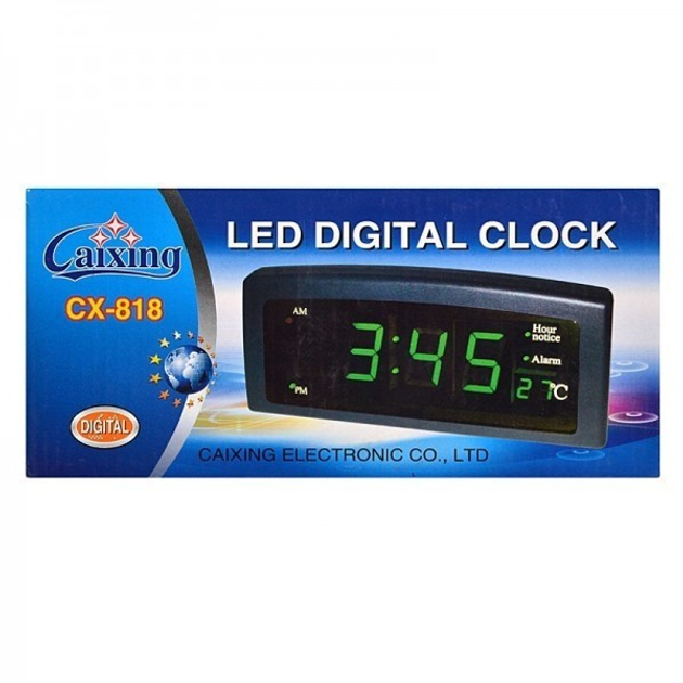 Electronic Clock Table Caixing CX-868