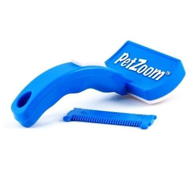 Petzoom self cleaning grooming hot sale brush