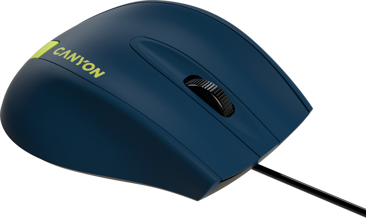 Мышь Canyon M-11 USB (CNE-CMS11BY) Blue/Yellow - изображение 2