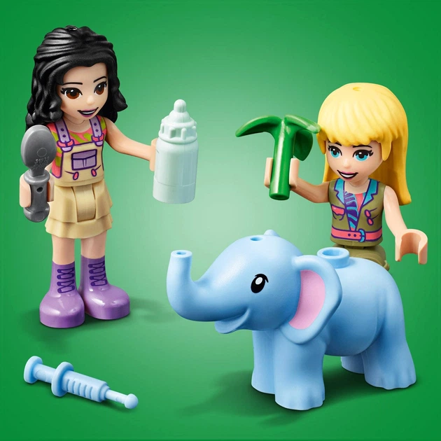 Zestaw klocków LEGO Friends Ratowanie słoniątka w dżungli 203 elementy (41421) - obraz 9