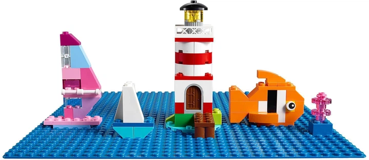 Zestaw klocków LEGO Classic Niebieska płytka konstrukcyjna (10714) - obraz 7