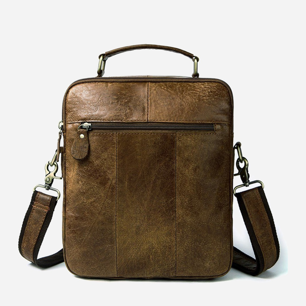 Сумка кросс-боди мужская кожаная Vintage leather-14673 Рыжая – в ...