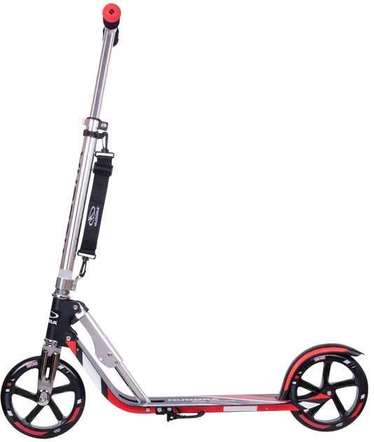 Hulajnoga dziecięca Hudora BigWheel 205 Czarno-czerwona (4005998147665) - obraz 2