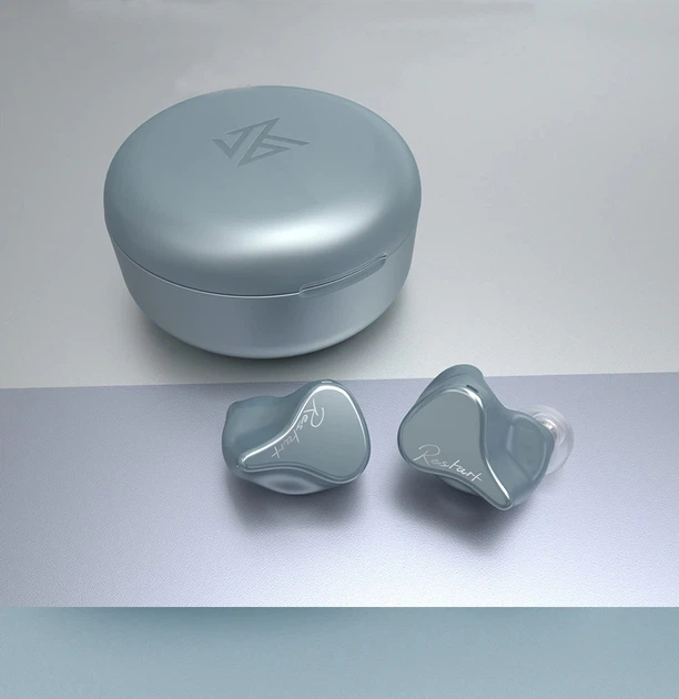 Беспроводные Bluetooth наушники KZ SKS с гибридными излучателями (Серебристый) - изображение 7