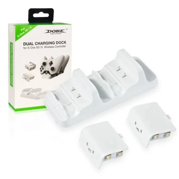 Док-станція DOBE + 2 акумулятори для геймпадів Xbox One S/One X (TYX-532S) - Фото 1 Док-станція DOBE + 2 акумулятори для геймпадів Xbox One S/One X (TYX-532S) - зображення 1