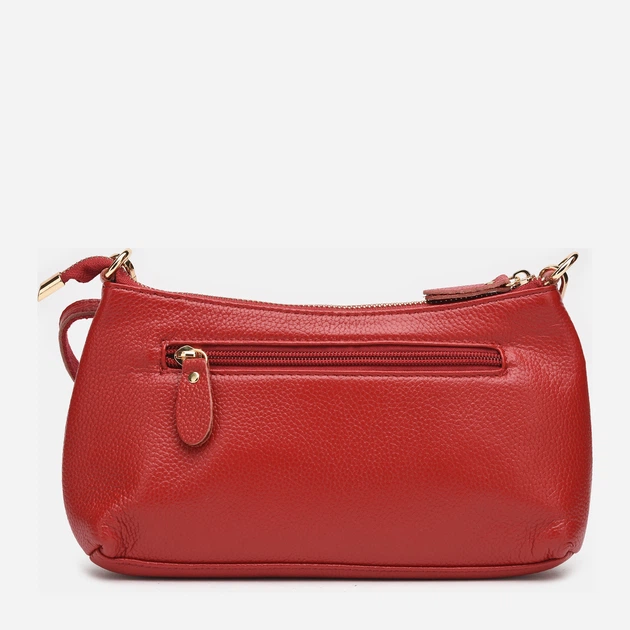 Сумка кросс-боди женская кожаная Laras k10613-red Красная (ROZ6400018219) - изображение 2