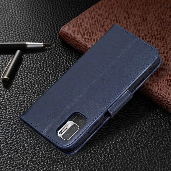 Чехол UniCase Butterfly Pattern для Xiaomi Redmi Note 10 5G / Poco M3 Pro - Blue - изображение 6