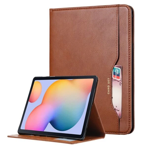 Чохол UniCase Pocket Stand для Samsung Galaxy Tab A7 Lite (T220/T225) - Brown - зображення 2
